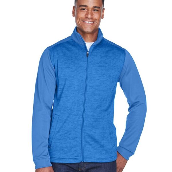 Newbury Colorblock Mélange Fleece Full-Zip jacket Thumbnail