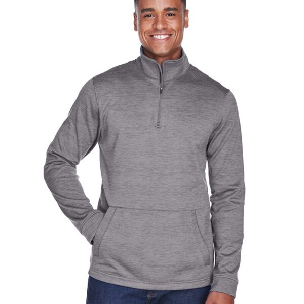 Newbury Mélange Fleece Quarter-Zip Pullover Thumbnail