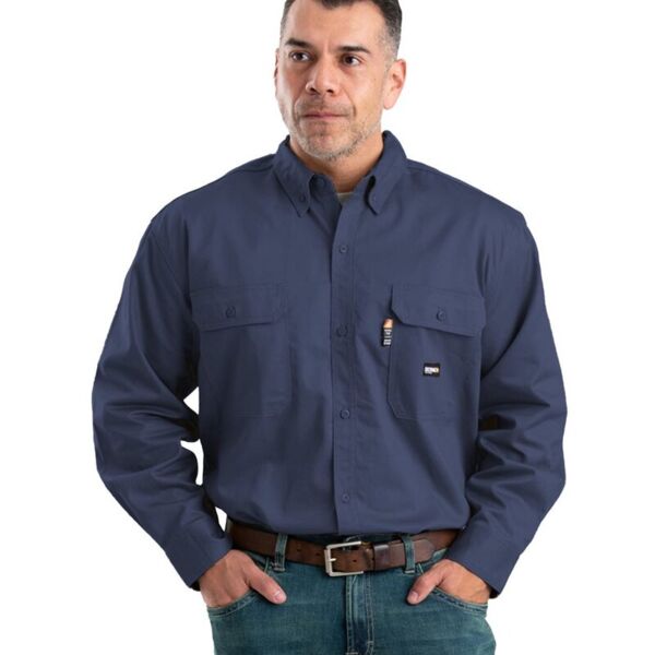Men's Flame-Resistant Button-Down Work Shirt Thumbnail