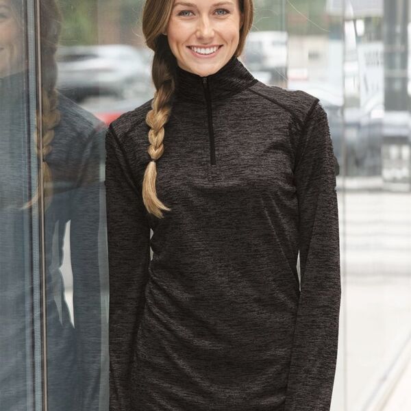 Women’s Tonal Blend Quarter-Zip Pullover Thumbnail