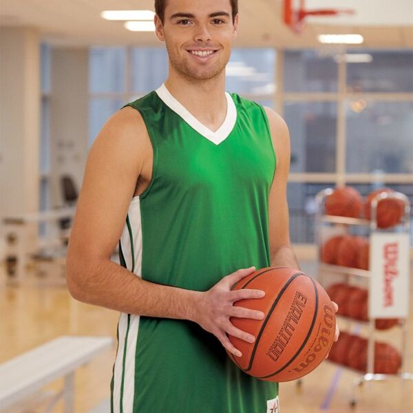 Single Ply Basketball Jersey Thumbnail
