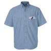 Men's Denim Short Sleeve Shirt Thumbnail