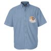 Men's Denim Short Sleeve Shirt Thumbnail