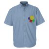 Men's Denim Short Sleeve Shirt Thumbnail
