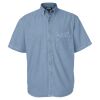 Men's Denim Short Sleeve Shirt Thumbnail