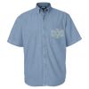 Men's Denim Short Sleeve Shirt Thumbnail