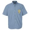 Men's Denim Short Sleeve Shirt Thumbnail