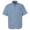Men's Denim Short Sleeve Shirt Thumbnail
