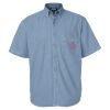 Men's Denim Short Sleeve Shirt Thumbnail